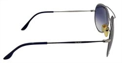 Police Herren Pilotenbrille silber/blau - Bild 4