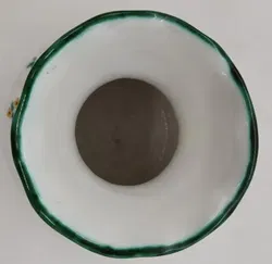  Gmundner Keramik 2 Vasen mit Streublumenmuster - Bild 6