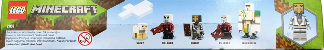 Lego Minecraft Set "Der Plünderer-Außenposten" (OVP) – Bild 4