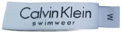 Calvin Klein Badeanzug schwarz mit Logo Gr. M - Bild 4