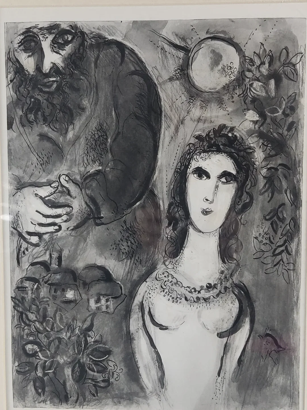 Marc Chagall / Druck in Passepartout 41 x 50 cm – Bild 2