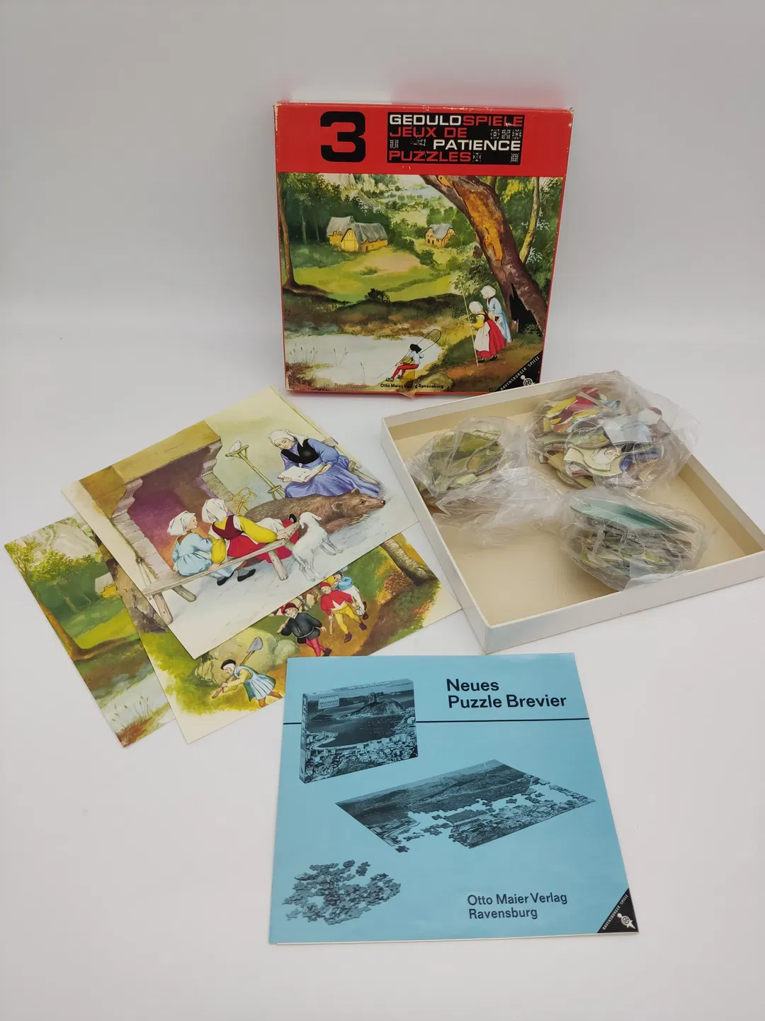 Vintage Geduldspiele Set von Ravensburger - Bild 1