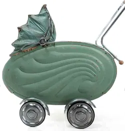 Vintage Kinderwagen aus den 1930ern - Bild 6