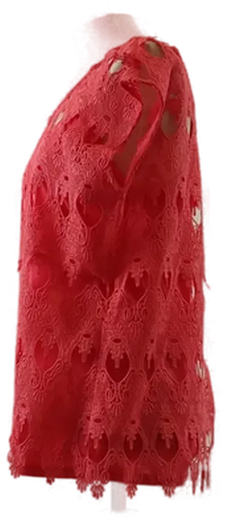 Ärmeloses Spitzenshirt  - Bild 2