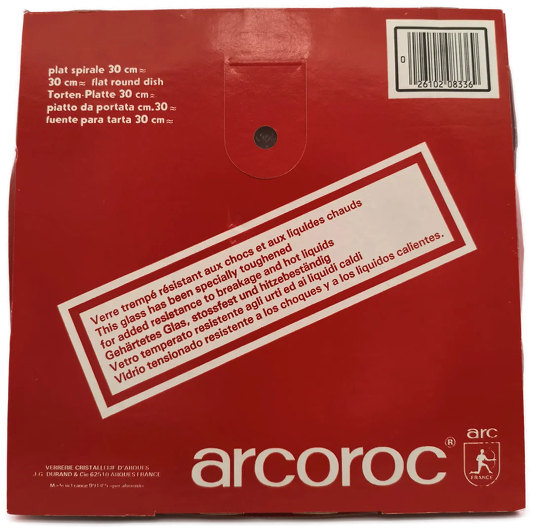 arcoroc Torten-Platte 30 cm – Bild 2