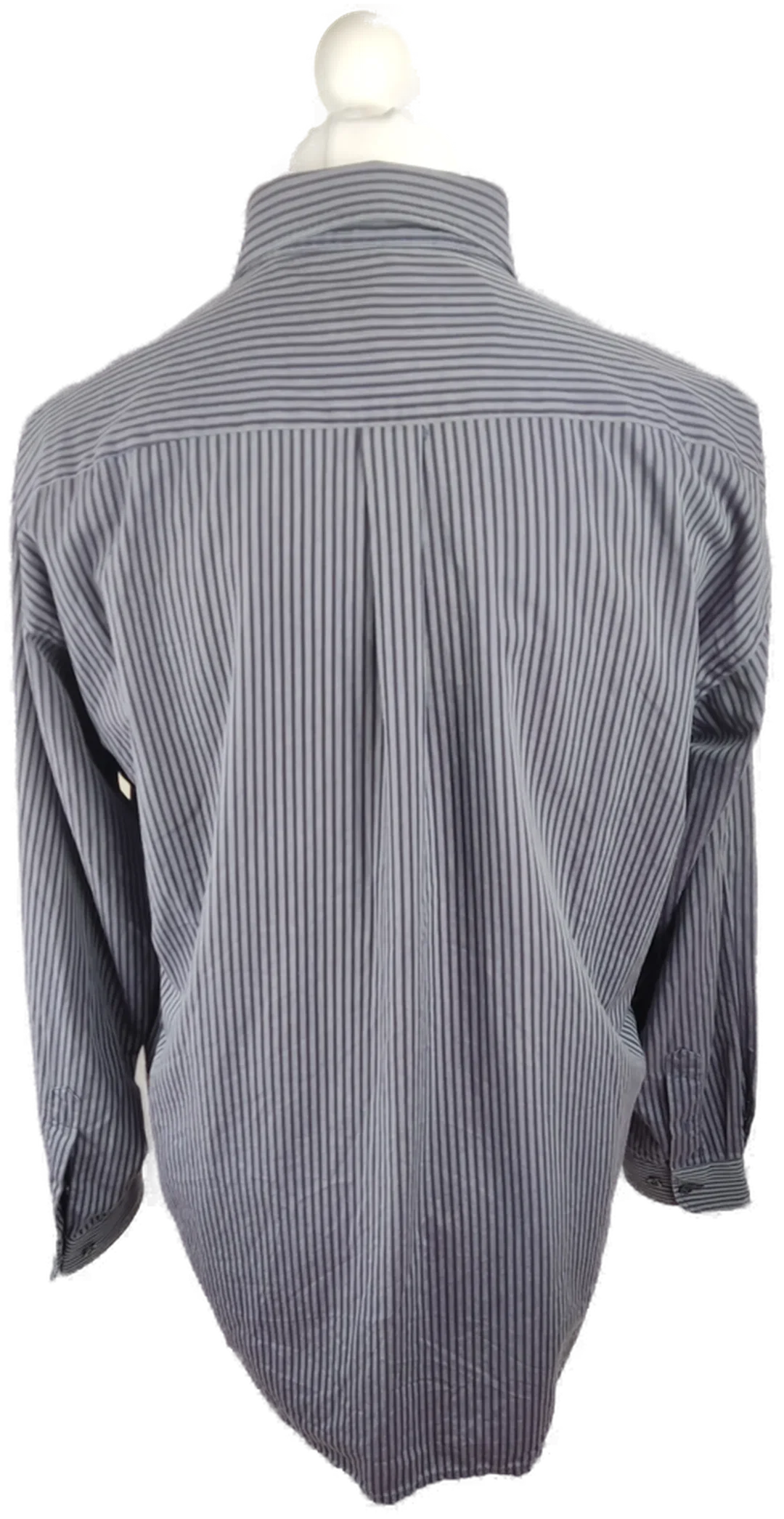 TCM Herrenhemd XL Grau Gestreift | Casual-Klassiker – Bild 3