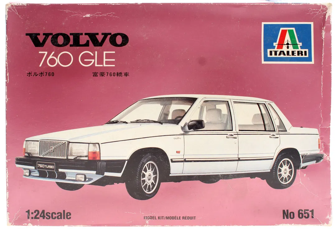 Italeri Volvo 760 GLE – Modellbausatz 1:24 | Nr. 651 | Vintage - Bild 4