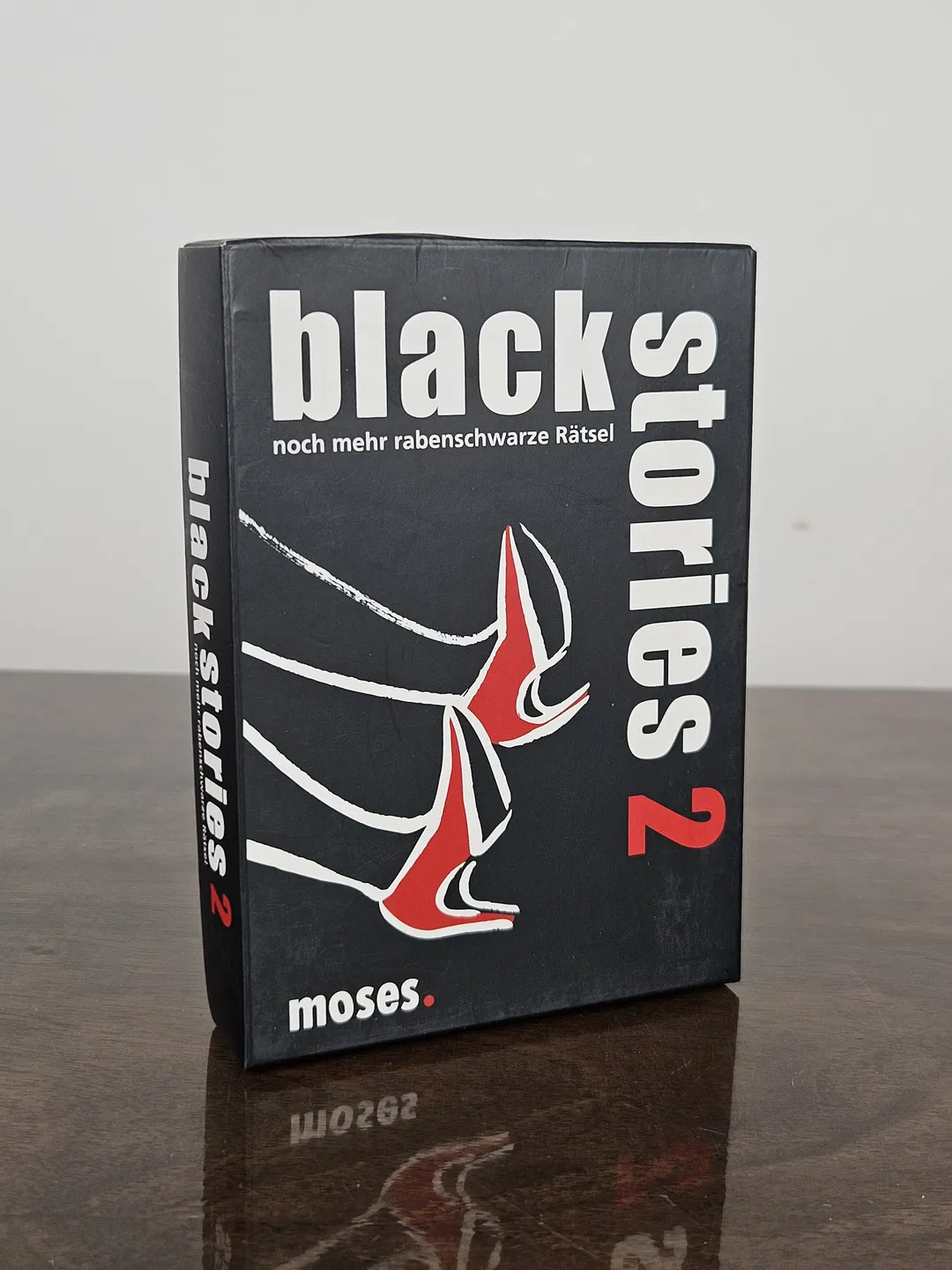 black stories 2 - noch mehr rabenschwarze Rätsel - Gesellschaftsspiel - moses.  - Bild 1