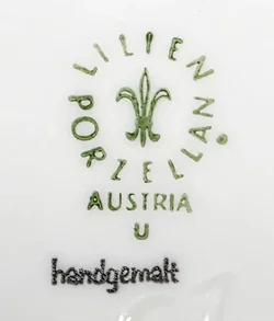 Lilienporzellan Austria - Alpenflora Suppentasse - Bild 8