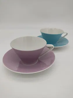 Lilien Porzellan Kaffeetassen DAISY 18 - 4 Stück - Bild 7