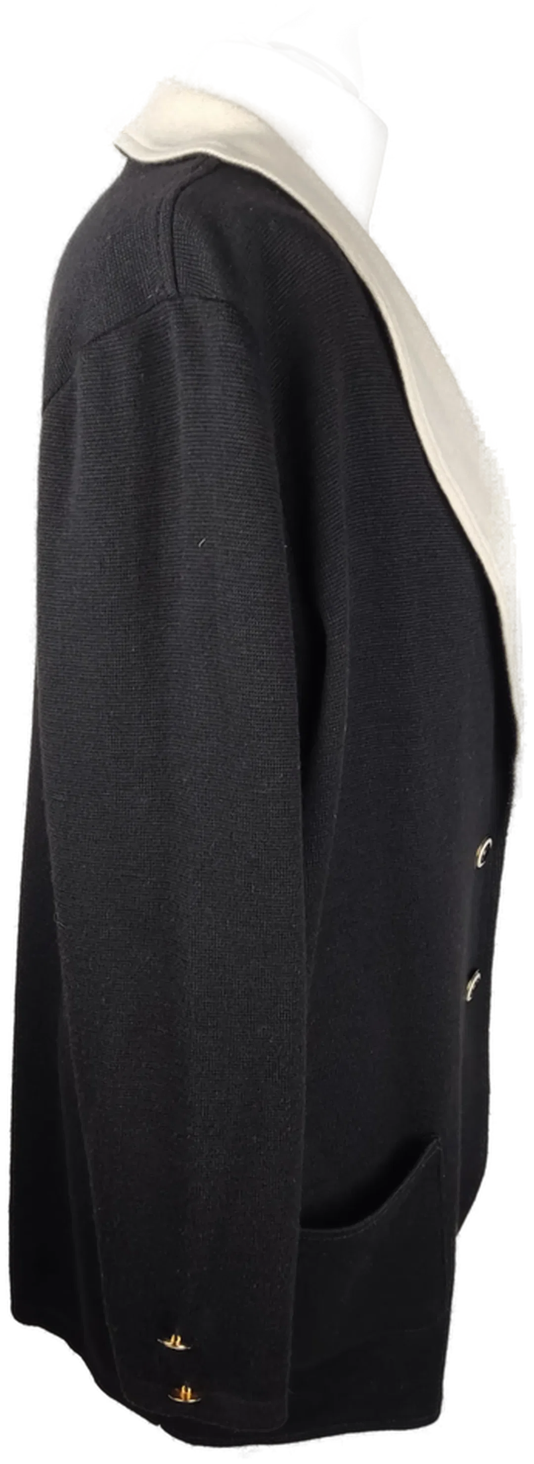 Strickjacke Damen Mischfaser mit Schurwolle Gr.46 | Lieblingsstück – Bild 2