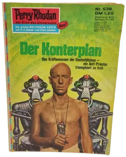  Romanheft Perry Rhodan Der Konterplan Erstauflage Nr.638 - Bild 1