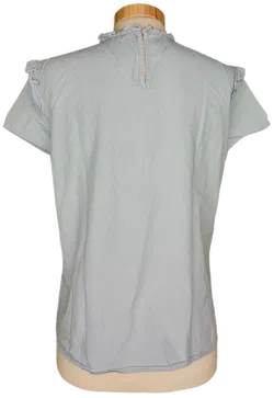 Only Damen Kurzarm Bluse hellblau - S/36 - Bild 2