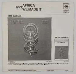 Single Langspielplatte - Toto - Africa - Bild 2