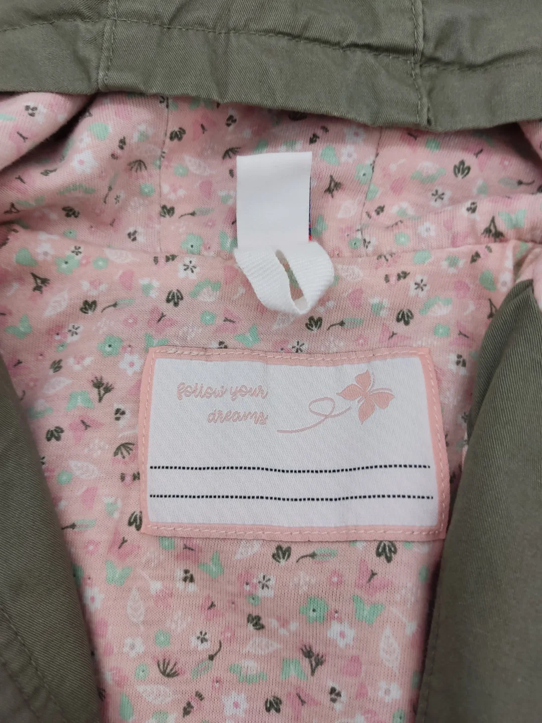 Ernstings family Kinder Jacke oliv Gr. 98 – Bild 3