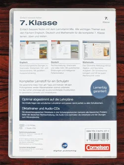 Lernvitamin Mix - 7. Klasse (Englisch, Deutsch, Mathematik) - Lernsoftware - CD-ROM – Vorschau 2