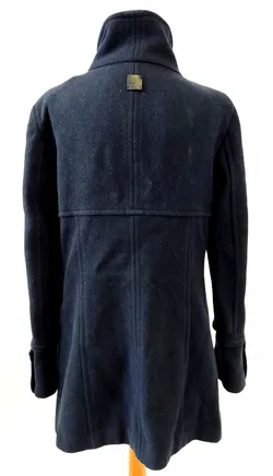 Tom Tailor Damen Kurzmantel dunkelblau - Gr. M - Bild 3