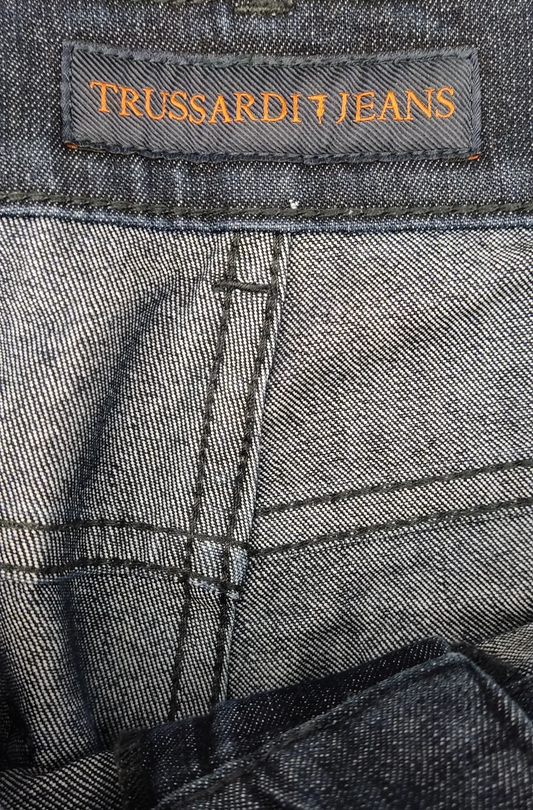 Trussardi Herren Jeans dunkelblau Gr. L – Bild 4