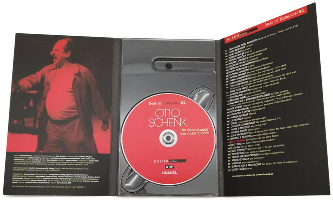 Otto Schenk, Die Sternstunde des Josef Bieder - DVD und kleines Editorial – Bild 2