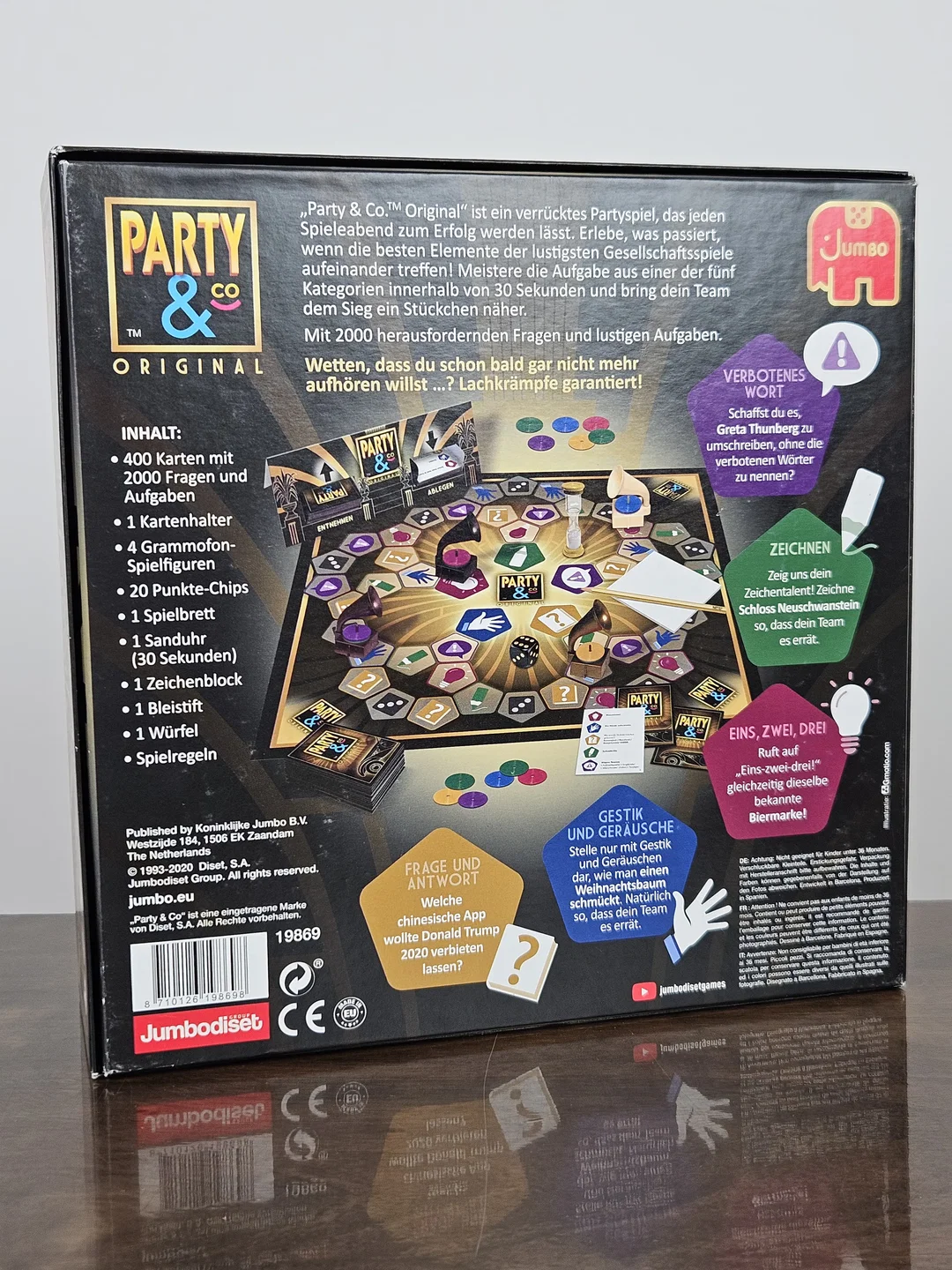PARTY & CO ORIGINAL - Gesellschaftsspiel - JUMBO  – Bild 2