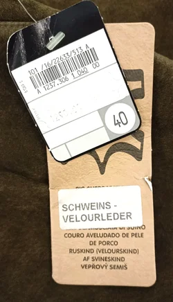 Landhaus C&A Naturally Damenlederhose braun Gr. L – Vorschau 3