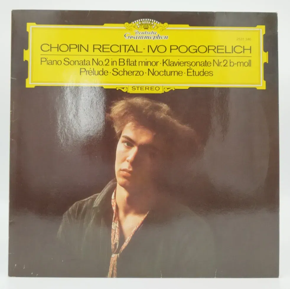 Chopin Recital / Ivo Pogorelich Klaviersonate Nr. 2 - Schallplatte - Bild 1