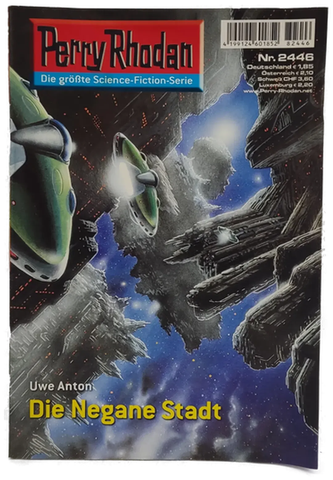 Romanheft Perry Rhodan Die Negane Stadt Erstauflage Nr.2446 - Bild 1