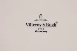  2 Stk. Villeroy & Boch rechteckiger Porzellanteller • Modern Wave Design - Bild 2