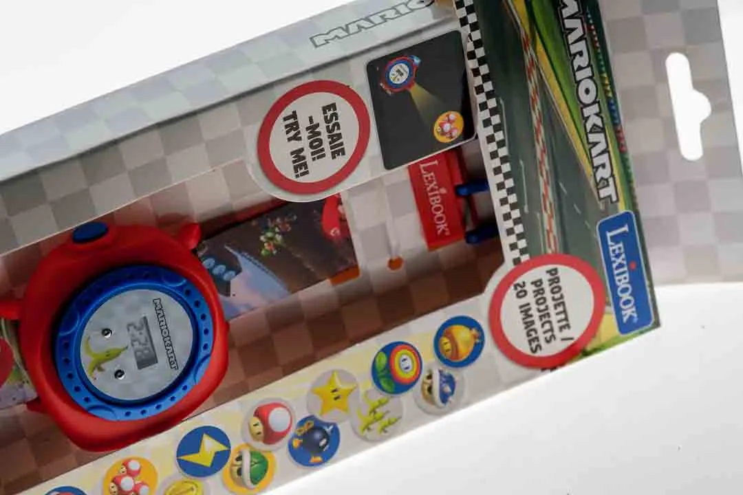 Lexibook Mario Kart Projektor-Armbanduhr, digital, OVP, 20 Bilder – Bild 3