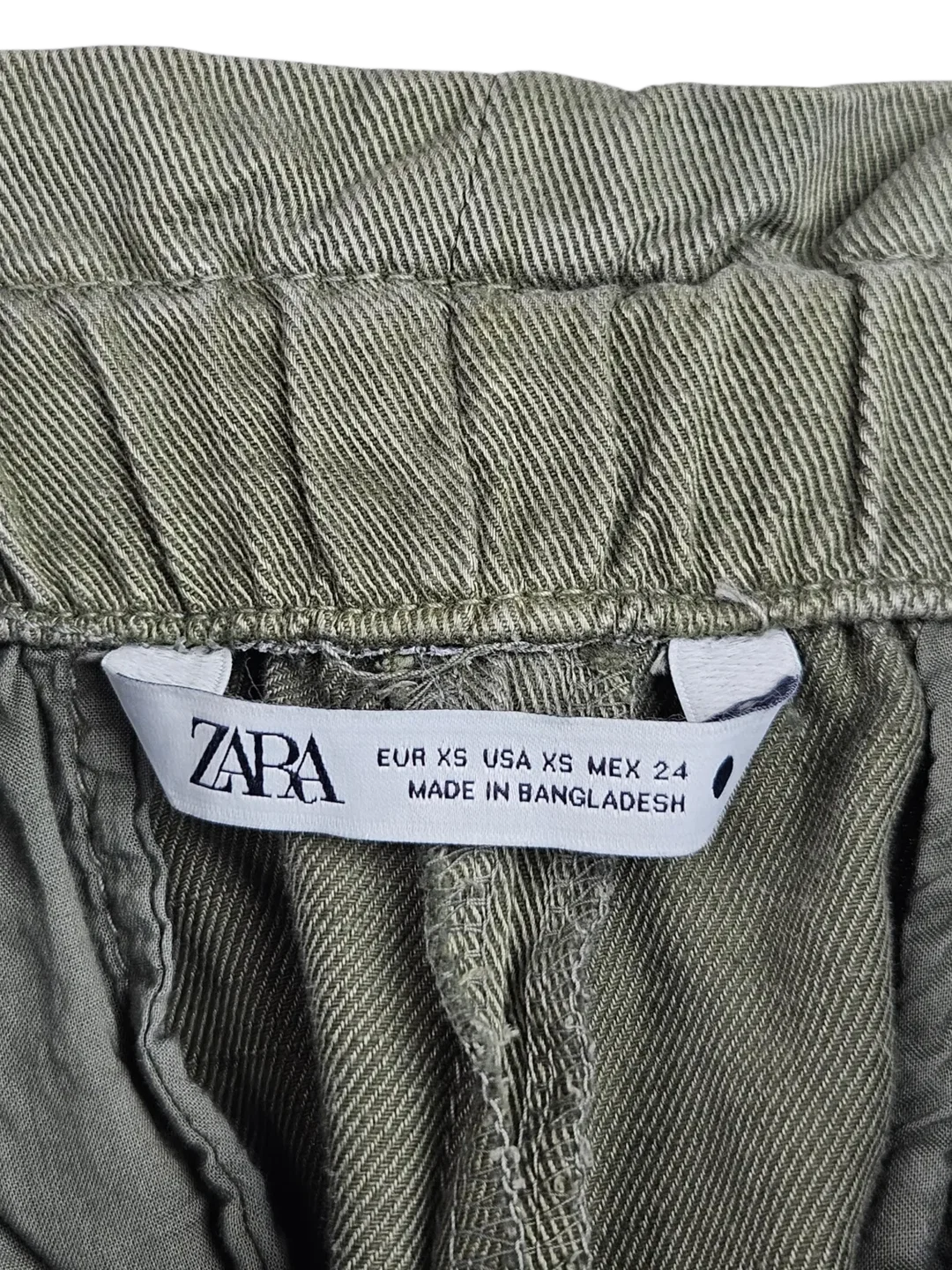 Zara Damen Hose, grün – Gr. XS / 34 – Bild 3