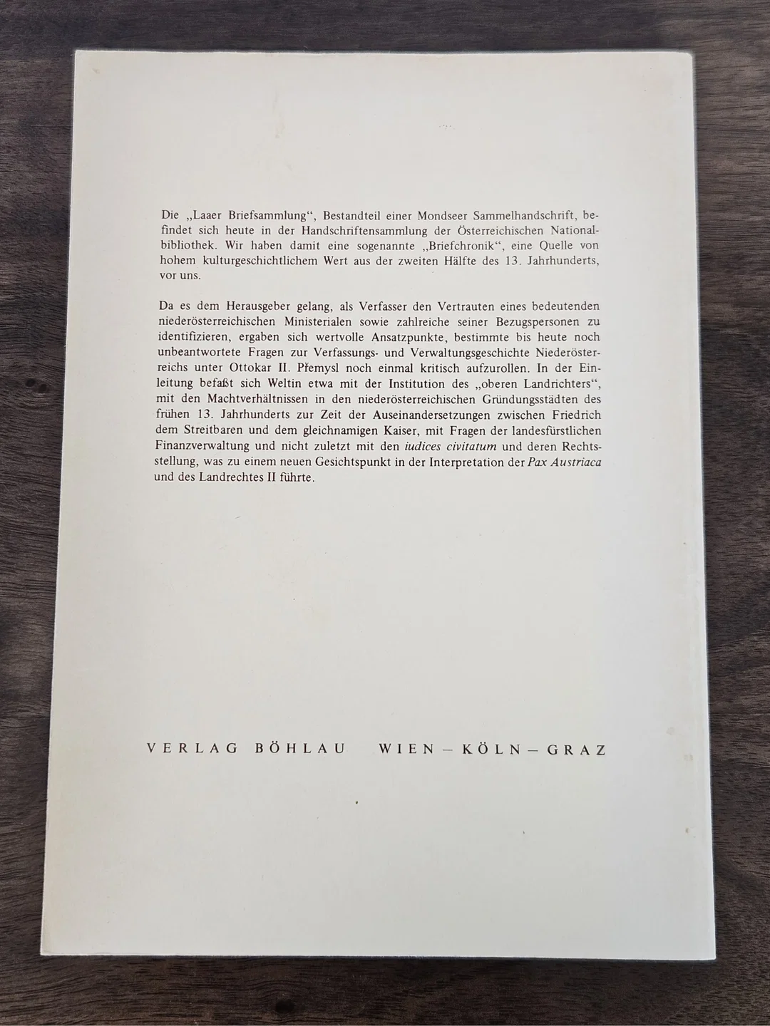 Die Laaer Briefsammlung - Max Weltin – Bild 2