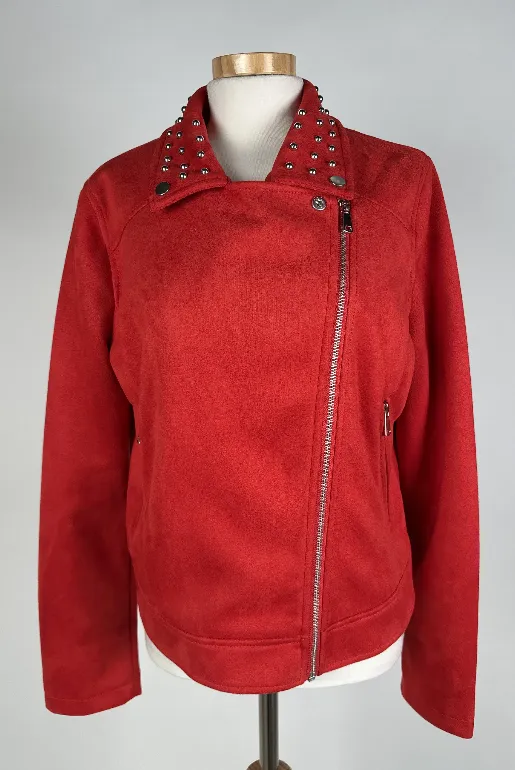 Even & Odd - Damenjacke Kunstwildleder - Gr. XL – Bild 2