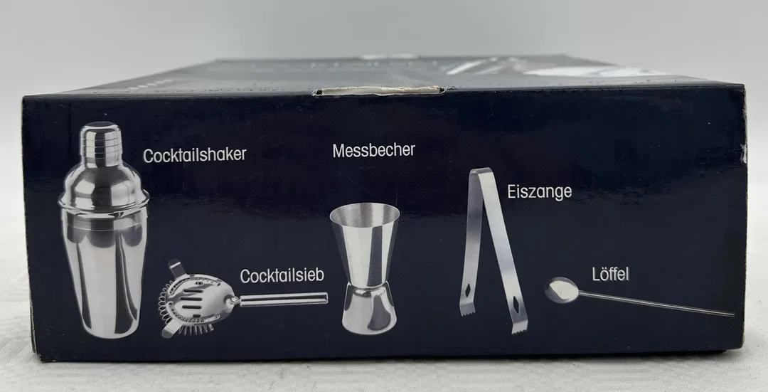 Cocktailset 5-teilig aus Edelstahl – Bild 2