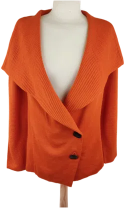 FLAMM Damen-Weste aus Merinowolle orange - XL/42 - Bild 1