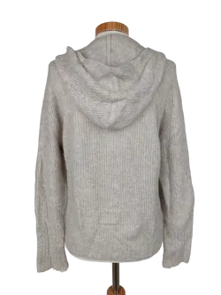 James Perse Damen Kapuzenpullover beige - Gr. S - Bild 3