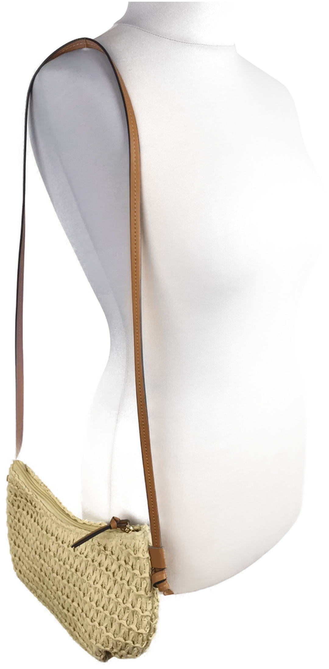 Handtasche geflochten, Sommer - Bild 1