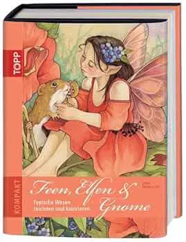 Feen, Elfen & Gnome – Linda Ravenscroft, Zeichenbuch, TOPP Verlag - Bild 2