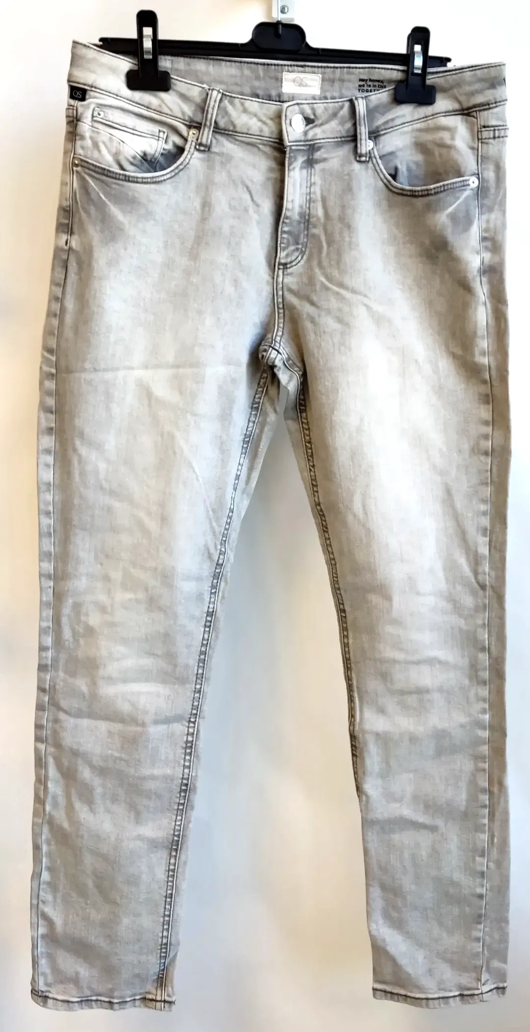 QS by s. oliver Herrenjeans, grau - Gr. 56 - Bild 1