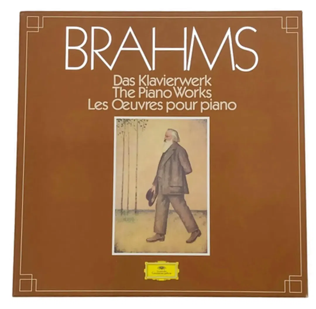 Box mit 11 Langspielplatte Johannes Brahms – 
