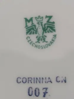 Tschechoslowakei MZ Porzellan Suppenschüssel  Vintage - Bild 2