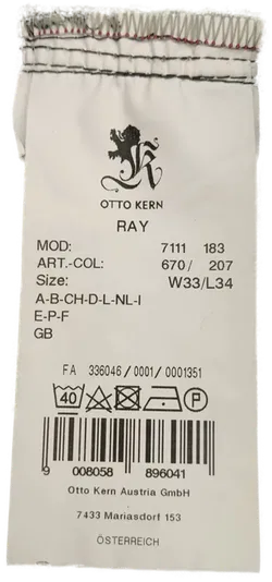 Otto Kern Herren Jeans grau - Gr. W33/L34 - Bild 6