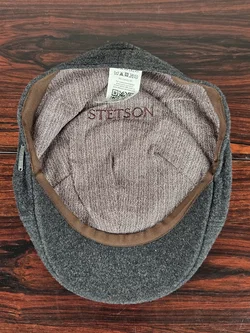 STETSON Herren Woll-Schiebermütze - Gr. XXL - Bild 4
