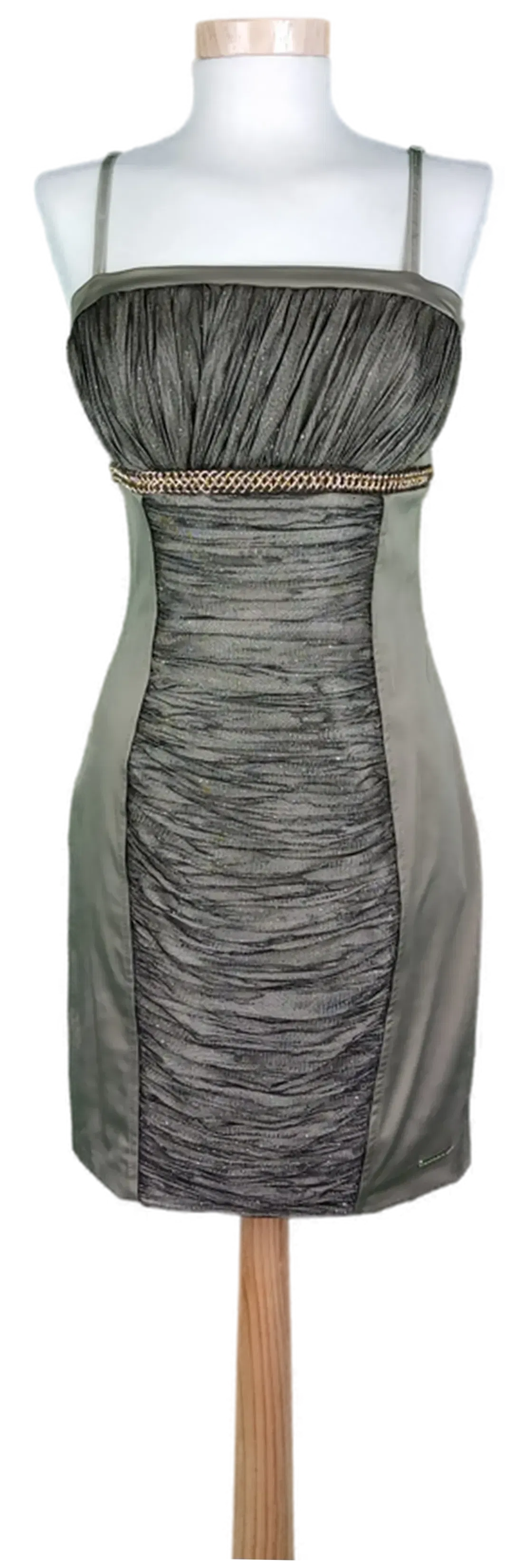 Rinascimento Damen Minikleid khaki - M/38 - Bild 4