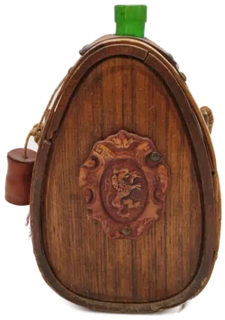Feldflasche aus Holz ca. 29 cm hoch  - Bild 1