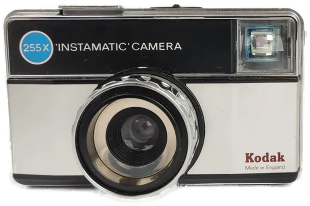 Kodak Instamatic 255x Sucherkamera mit Tasche - Bild 1
