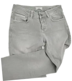 Modische Closed Jeans in Hellgrau - Kurzgröße 25, Gut erhalten, Ideal für Frühling bis Herbst - Bild 4