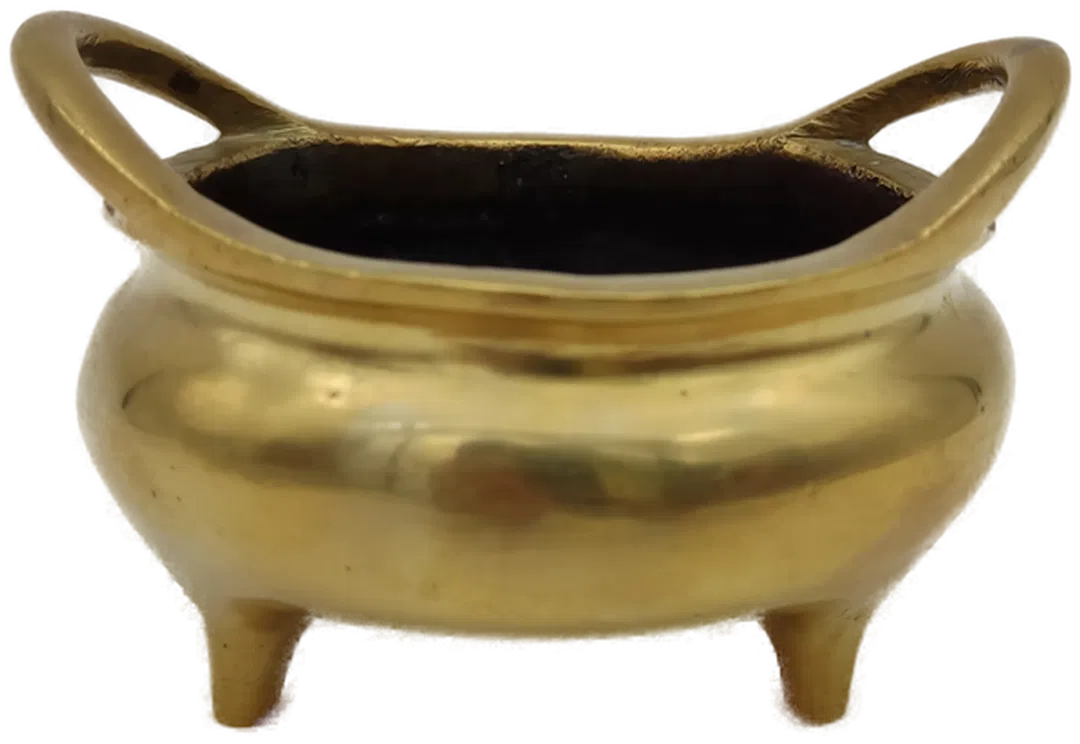 Asiatische Messingschale - Bild 2