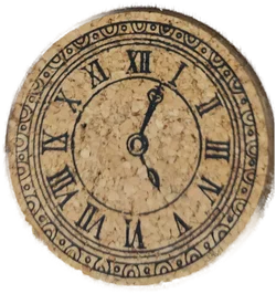 Holz-Untersetzer 6er-Set Sonstige Uhr-Design | Zeitloser Charme - Bild 5