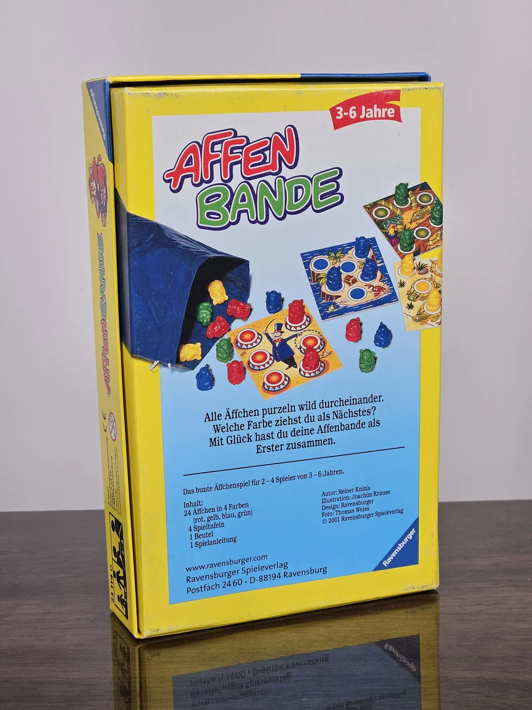 AFFEN BANDE - Gesellschaftsspiel - Ravensburger  – Bild 2