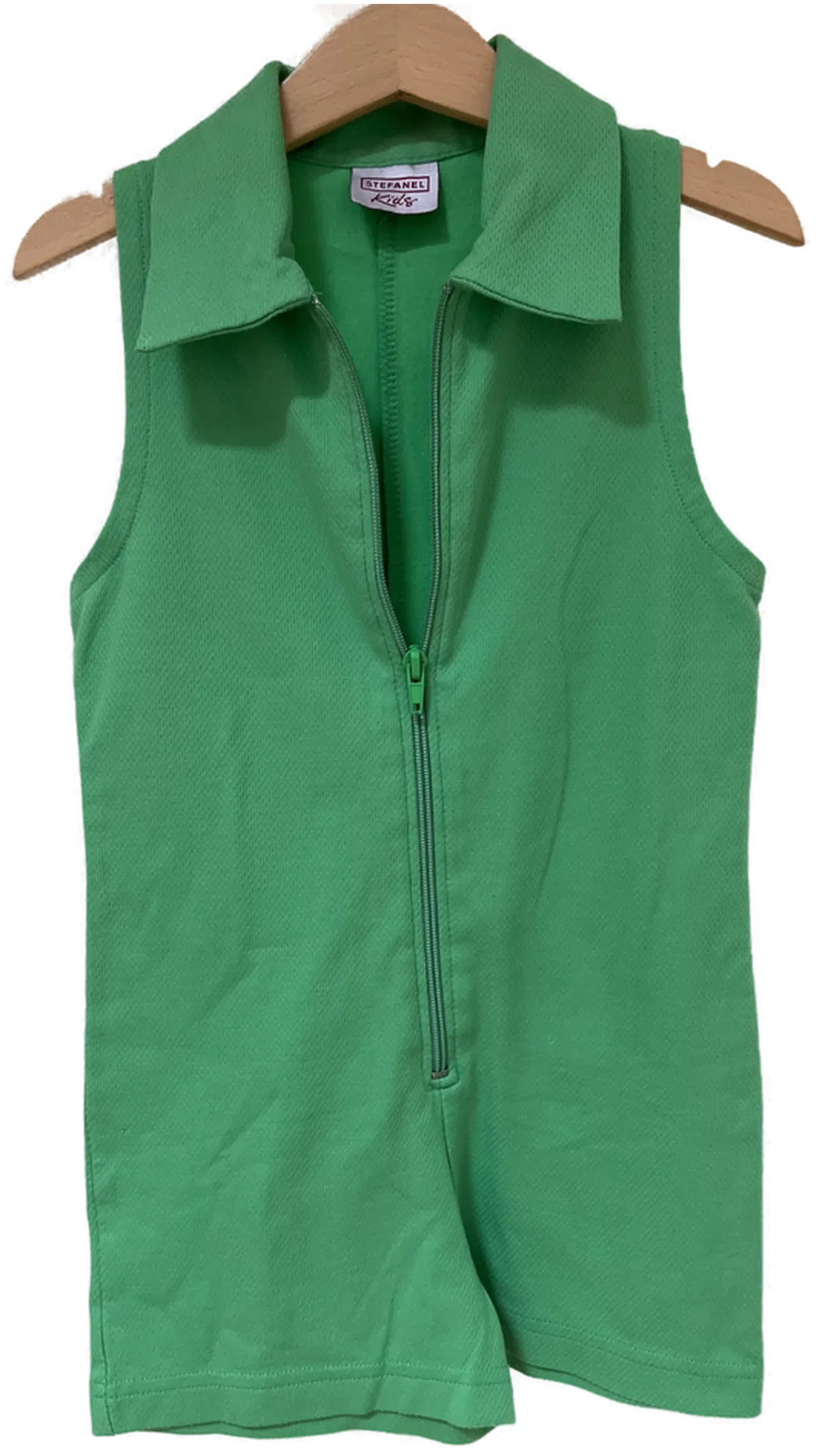 STEFANEL Mädchen Jumpsuit kurz - Grün - Gr. 142-147 - 10-11 Jahre - Bild 1